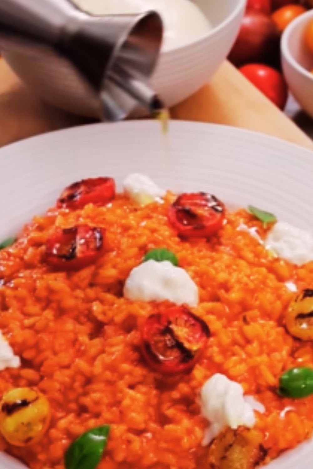 Tomato & Roasted Mediterranean Vegetable Risotto: A Vegan Delight for Your Table