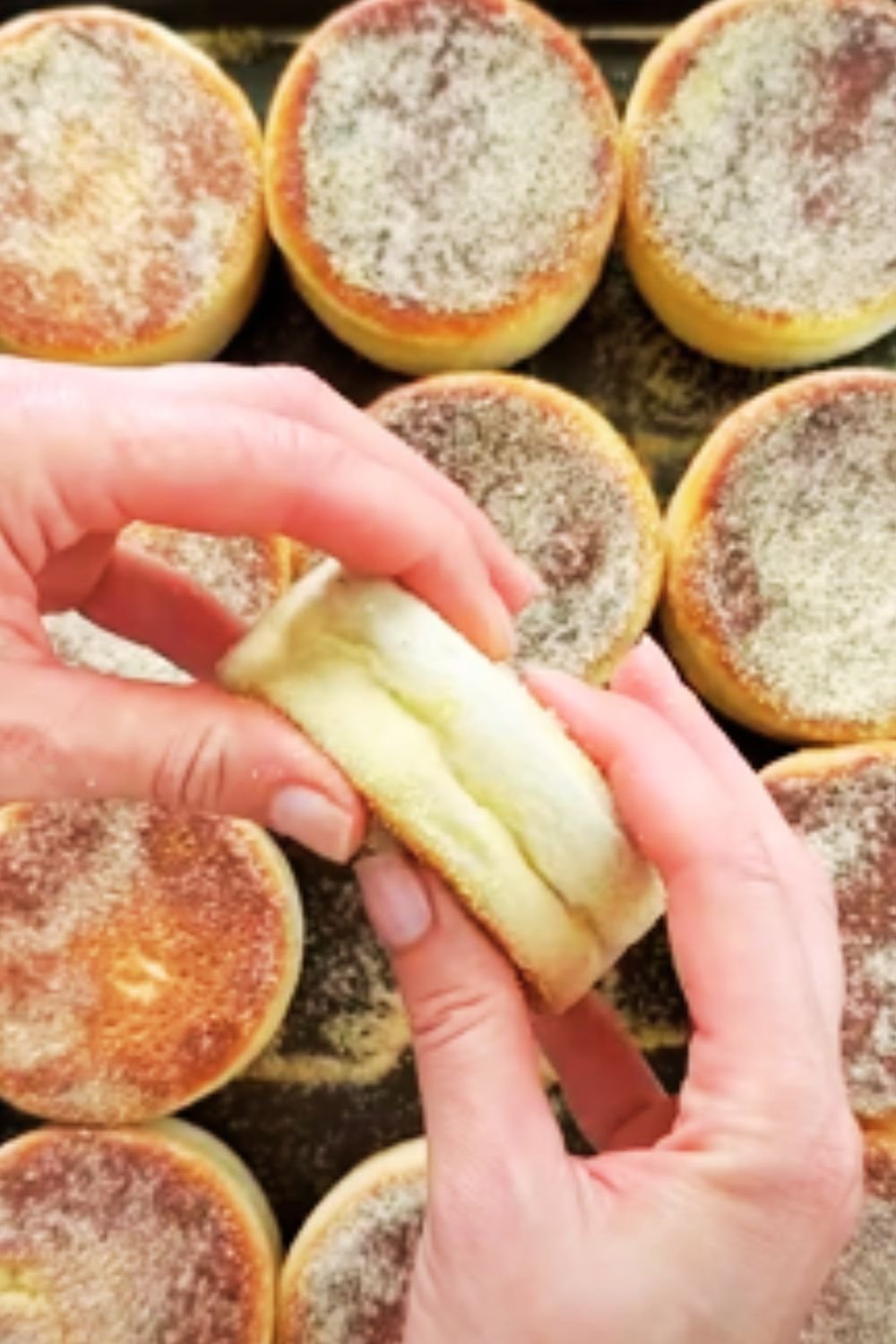 Sourdough English Muffins – Easy Overnight Recipe